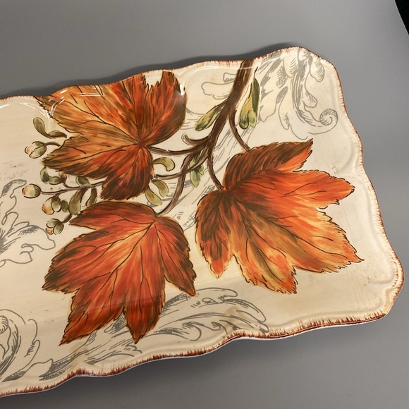 Maxcera pumpkins elegant serving plate - Picture 5 of 8